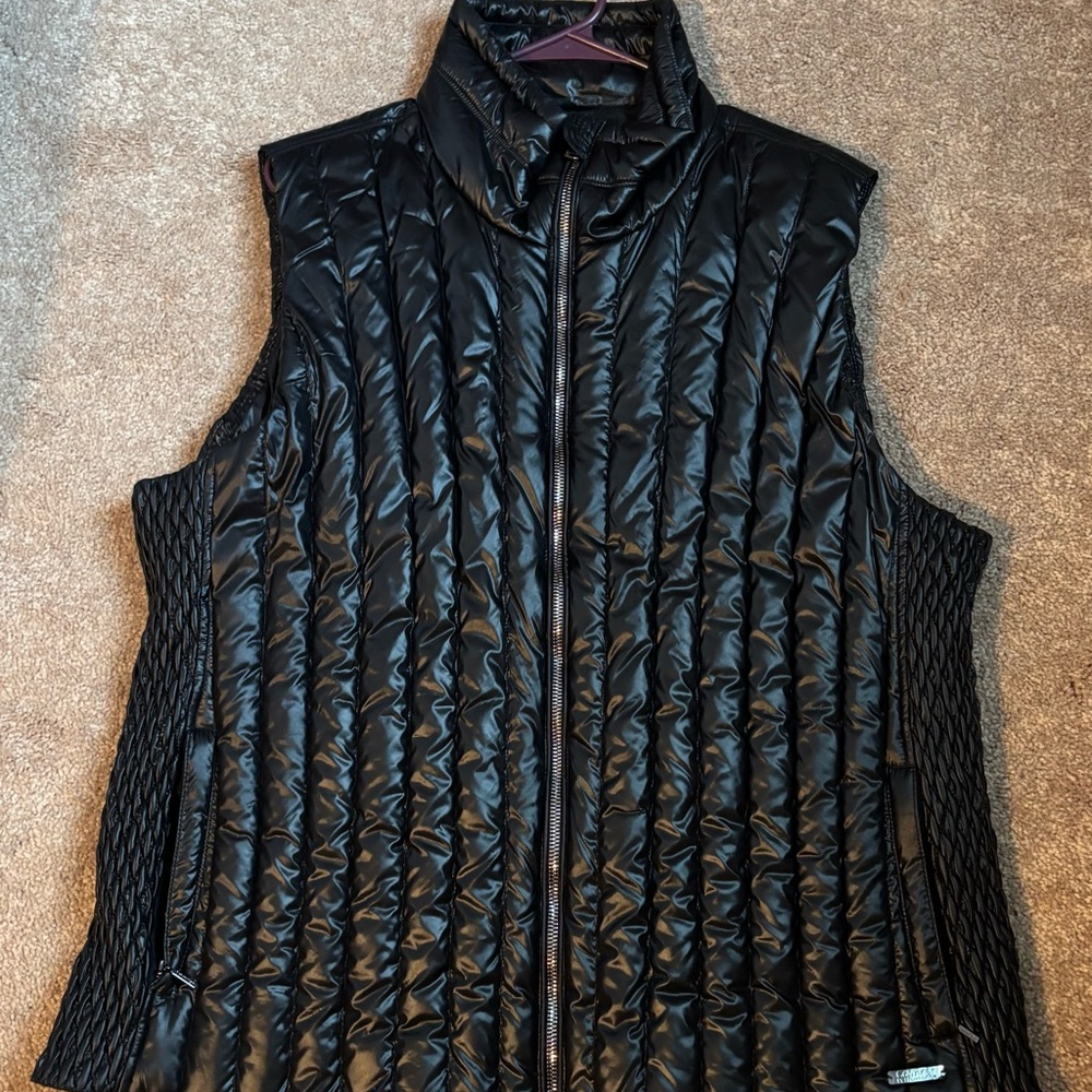 Calvin Klein Shiny Black Women's Vest